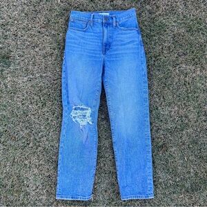 Madewell the perfect vintage straight jean size 26